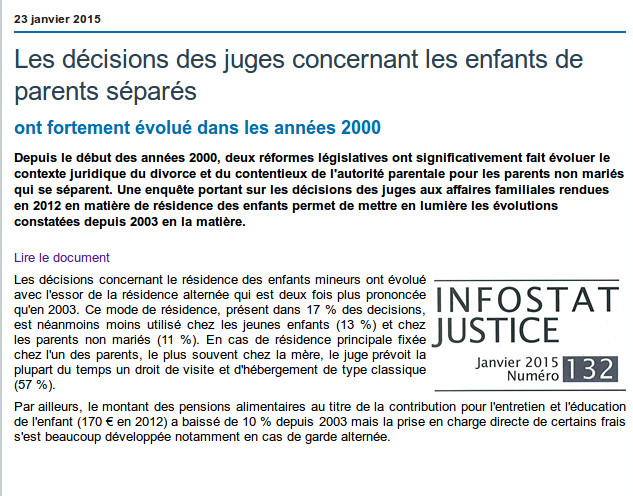 Statistiques Justice - 2015